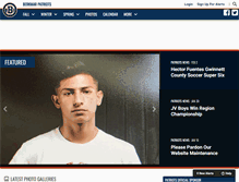 Tablet Screenshot of berkmarathletics.com